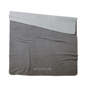 Produktbild TOM TAILOR Decke Jacquard Blanket Moody Grey