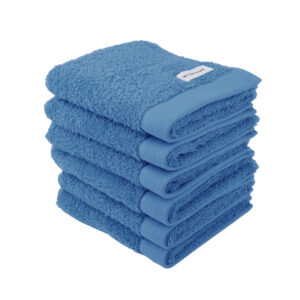 Produktbild Tom Tailor Gästehandtuch 6er Set Color Bath Towel Cool Blue