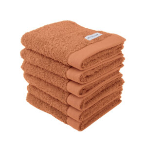 Produktbild Tom Tailor Gästehandtuch 6er Set Color Bath Towel Warm Coral