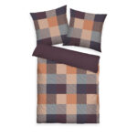 Produktbild Tom Tailor Winterbettwaesche Bold Mosaic Plum Warm Coral
