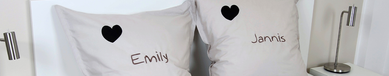 Banner Personalisierte Bettwäsche