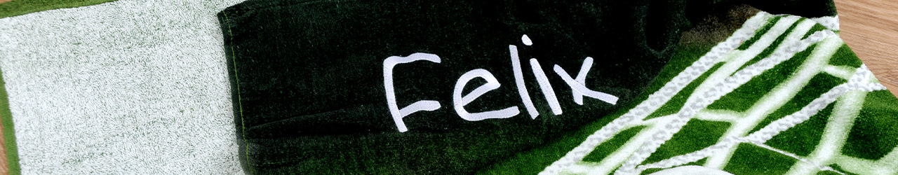 Banner Personalisierte Handtücher