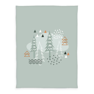 Produktbild babybest Kuscheldecke Nordic Forest 75x100cm