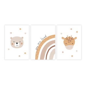 Produktbild babybest Premium Wandbilder Little Friends