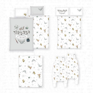 Harry Potter Bundle 'Wizard in Training' – Bettwäsche-Set 100x135 cm, Babydecke & Kissen