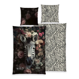 Produktbild Wild Flowers Bettwäsche Zebra