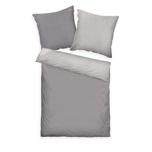 Produktbild Tom-Tailor-Bettwäsche-Fine-Stripes-Moody-Grey-&-Light-Grey-Satin