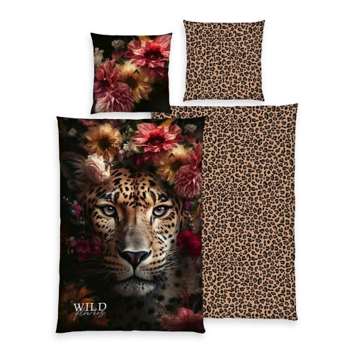 Produktbild Wild Flowers Bettwäsche Leopard