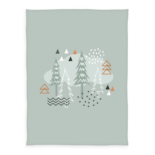 Produktbild babybest Kuscheldecke Nordic Forest 75x100cm