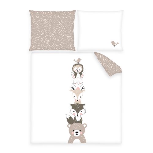 Produktbild babybest Wiegen- und Wagenbettwäsche Set Woodland Crew