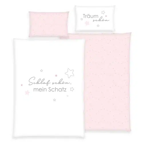 babybest_Bettwäsche_Kleiner_Schatz_Rosa