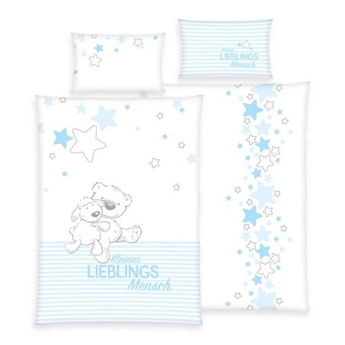 babybettwaesche-blau-aus-bio-baumwolle-kleiner-lieblingsmensch-2485919063