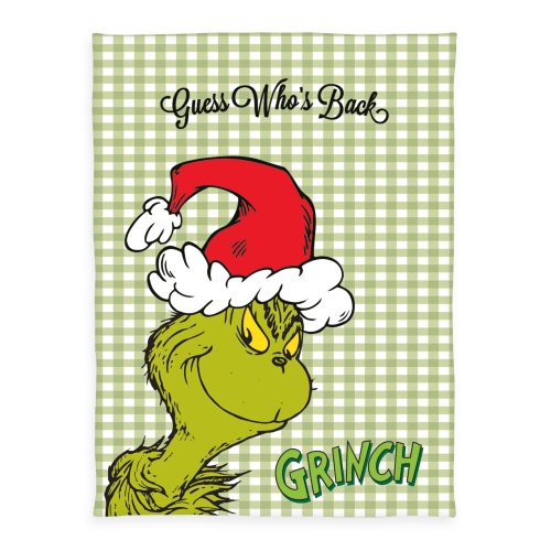 Produktbild Grinch Kuscheldecke Merry Grinchmas