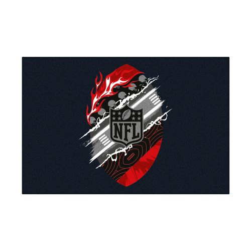 Produktbild NFL Fußmatte Black