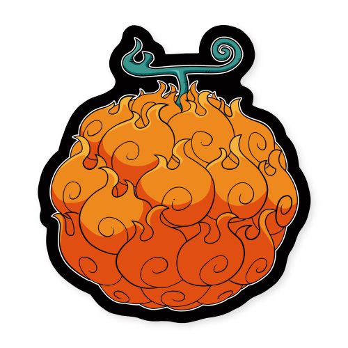 Produktbild One Piece Kissen Mera Mera Teufelsfrucht