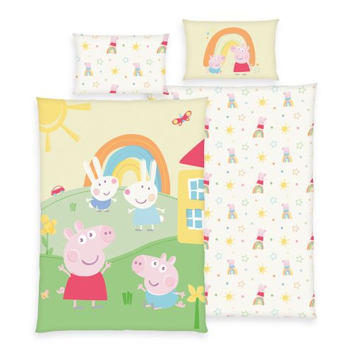 Produktbild Peppa Wutz Kleinkind Bettwäsche Set Peppas Welt