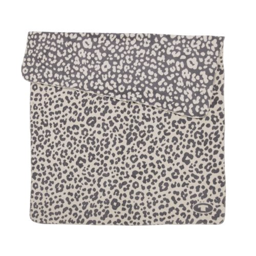 Produktbild Tom Tailor Decke Jacquard Blanket Leo Sunny Sand & Dark Grey