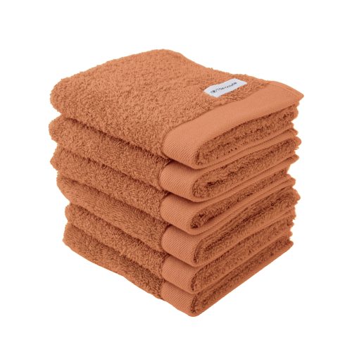 Produktbild Tom Tailor Gästehandtuch 6er Set Color Bath Towel Warm Coral