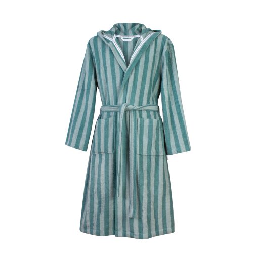 Produktbild Tom Tailor Bademantel Medium Stripes Fresh Sage Smokey Sage