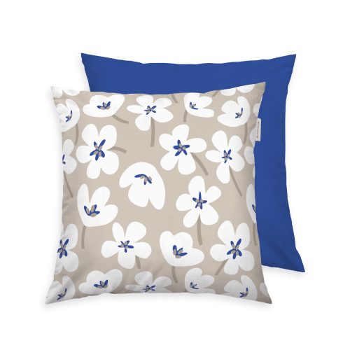 Produktbild Tom Tailor Kissenhülle Fresh Flowers Cobalt Sunny Sand