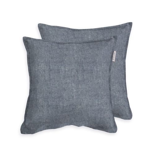 Produktbild Tom Tailor Kissenhülle Woven Melange Soft Navy 40x40cm