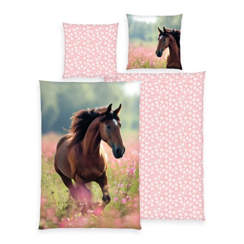 Produktbild Young Collection Bettwäsche Horse Love